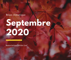 bilan septembre 2020