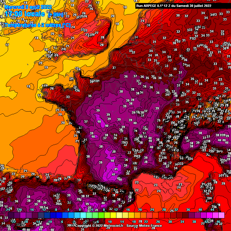 Les prévisions météo france 3 Nouvelle-Aquitaine du mercredi 7 juin