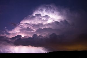 De violents orages peuvent se produire en Alsace et Lorraine.