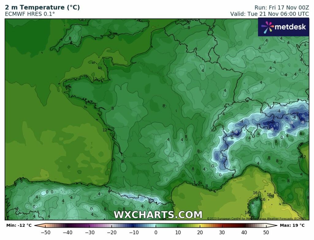 Les gelées matinales vont faire leur retour en milieu de semaine prochaine.