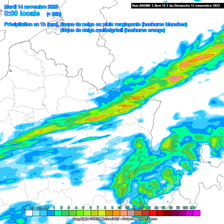 La pluie sera de la partie sur la Lorraine.